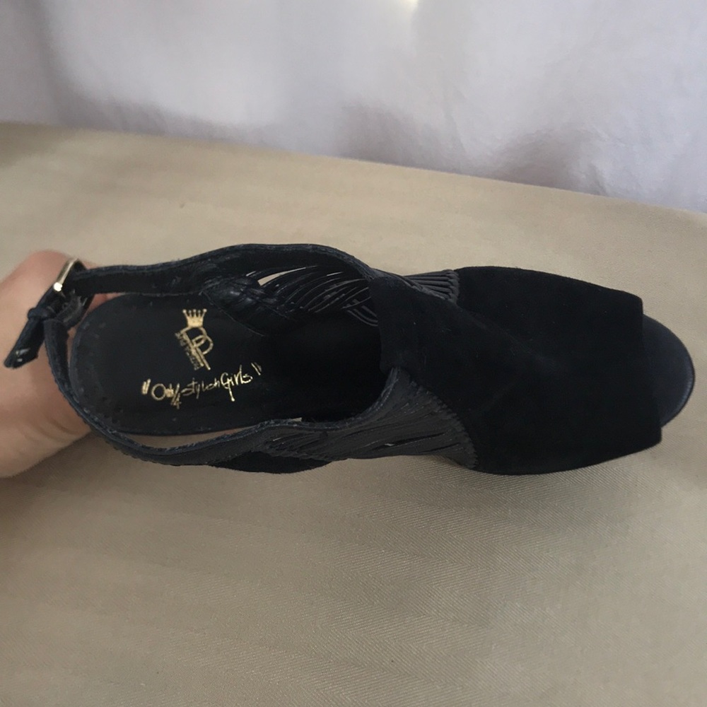 Only 4 Stylish Girls by Patrizia Pepe Suede Heels - Picture 6 of 8